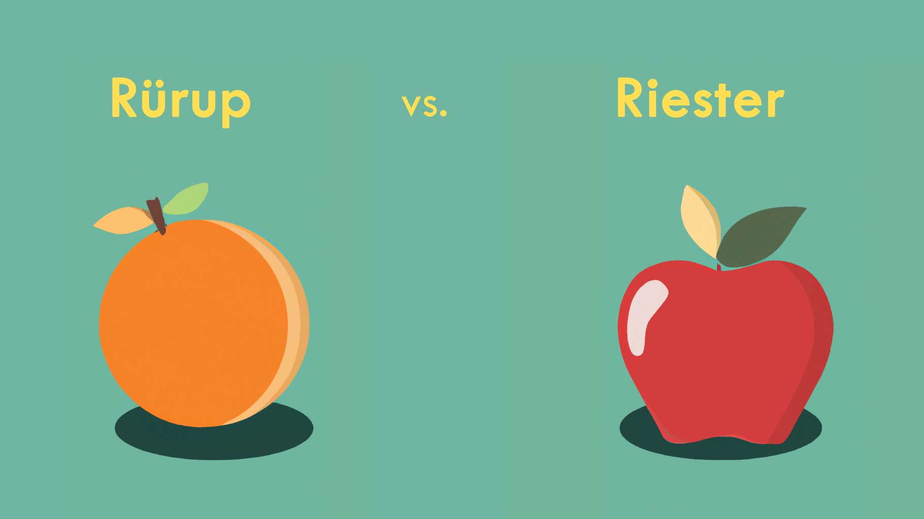 Rürup-Rente vs. Riester-Rente Vergleich